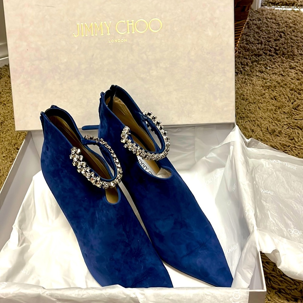 Jimmy Choo Blaize 100 Suede Boots